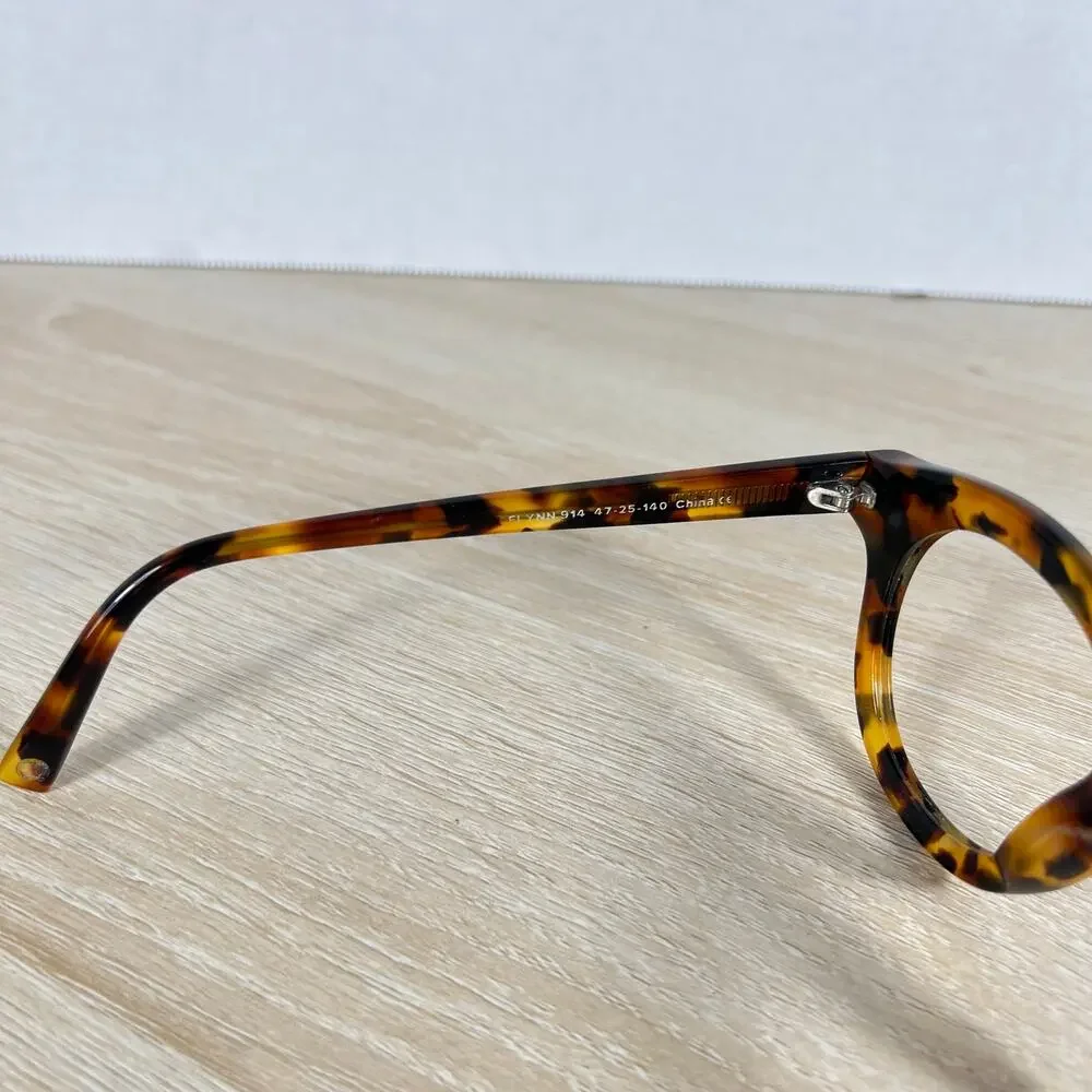 Warby Parker Flynn 914 Sunglasses Frames Only Tortoise Shell Round 47-25-140